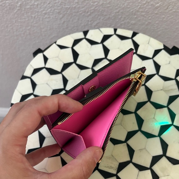 Louis Vuitton Brown and Gold Monogram Wallet - Picture 6 of 6